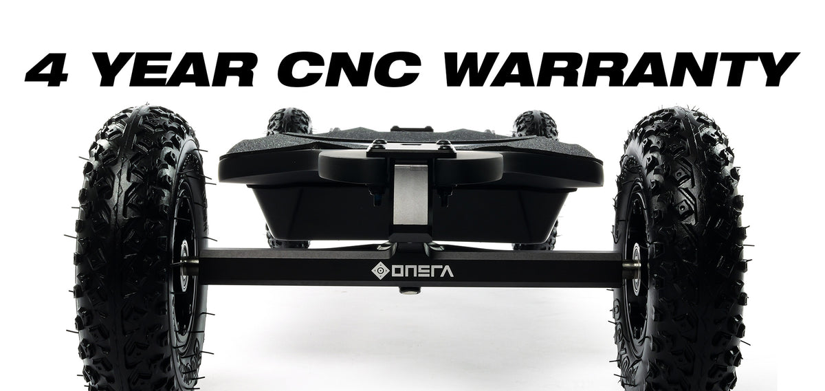 ONSRA BLACK CARVE 4 AT – "4 year CNC warranty"