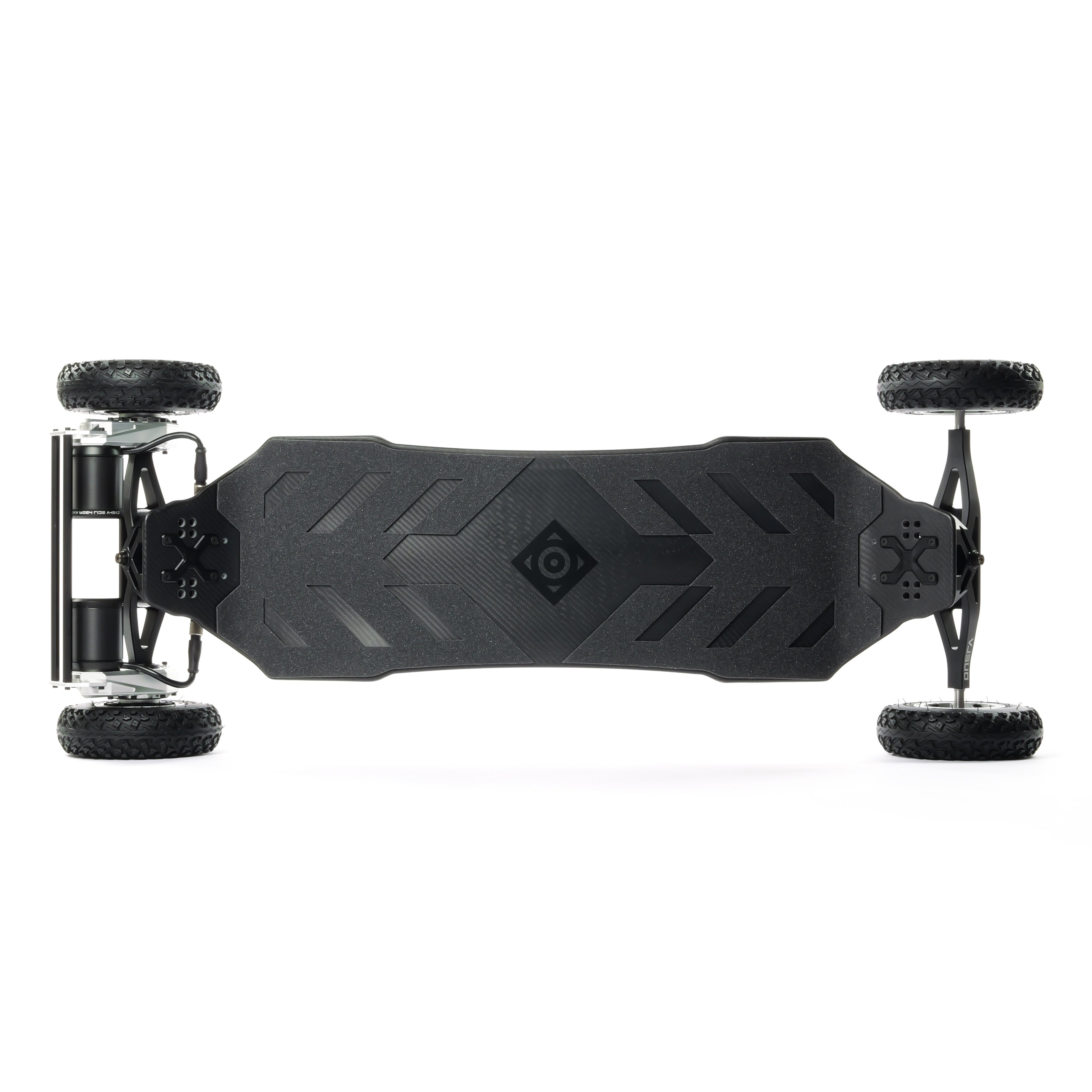VELAR electric longboard with powerful dual motors and carbon design