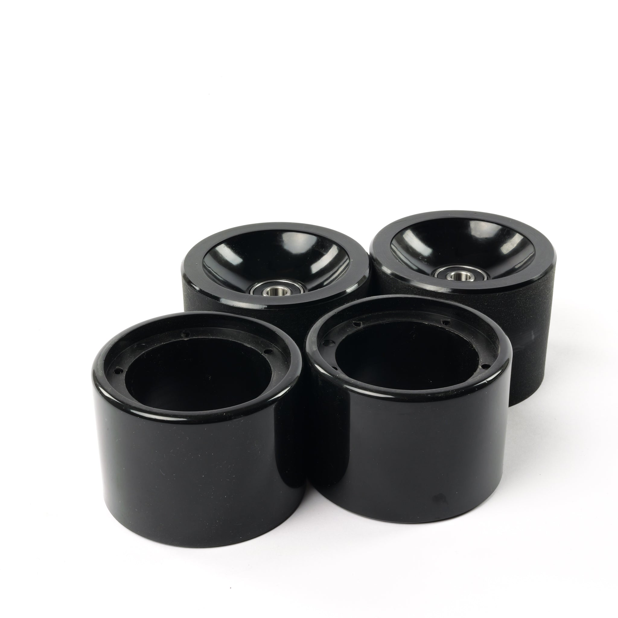 ZENO 75mm electric skateboard front wheels 75A for ZENO electric longboard and hub motor setup