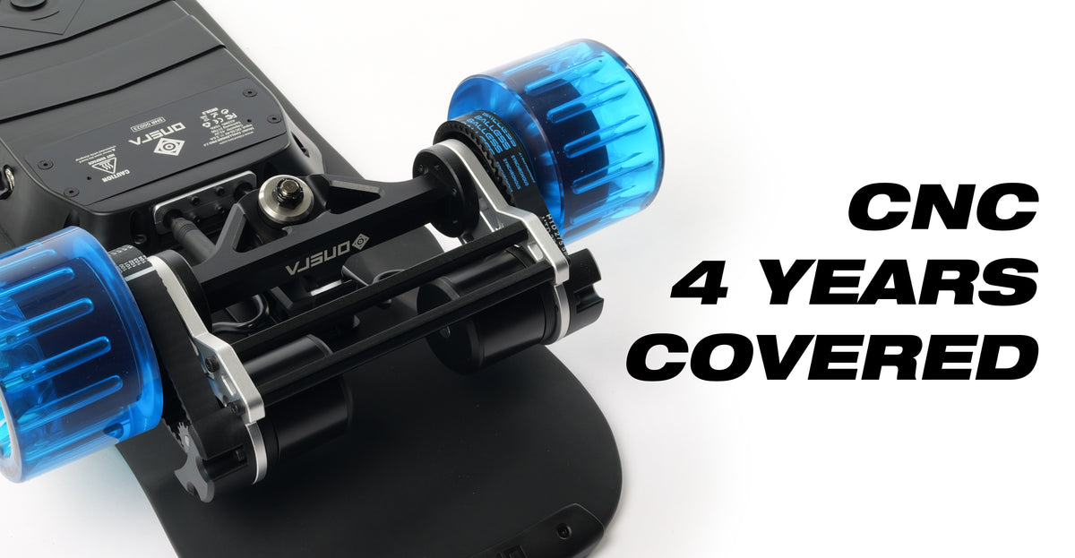 ONSRA Challenger Pro Street CNC trucks and belt drive – "CNC 4 years covered"