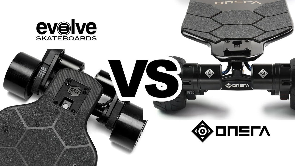 ONSRA vs Evolve – electric skateboard ed electric longboard a confronto reale 2025