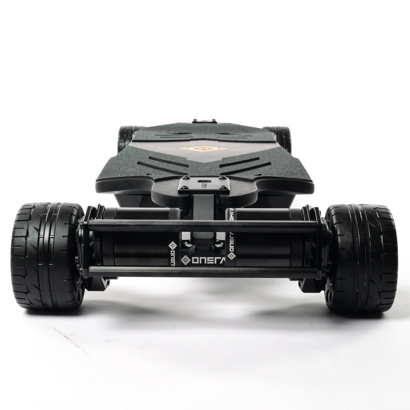 ONSRA BLACK Carve 4 electric longboard featuring a flexible bamboo deck, Gear Drive system, powerful 14S battery, precision trucks, and all-terrain wheels, designed for high-performance carving, commuting, and long-range riding.