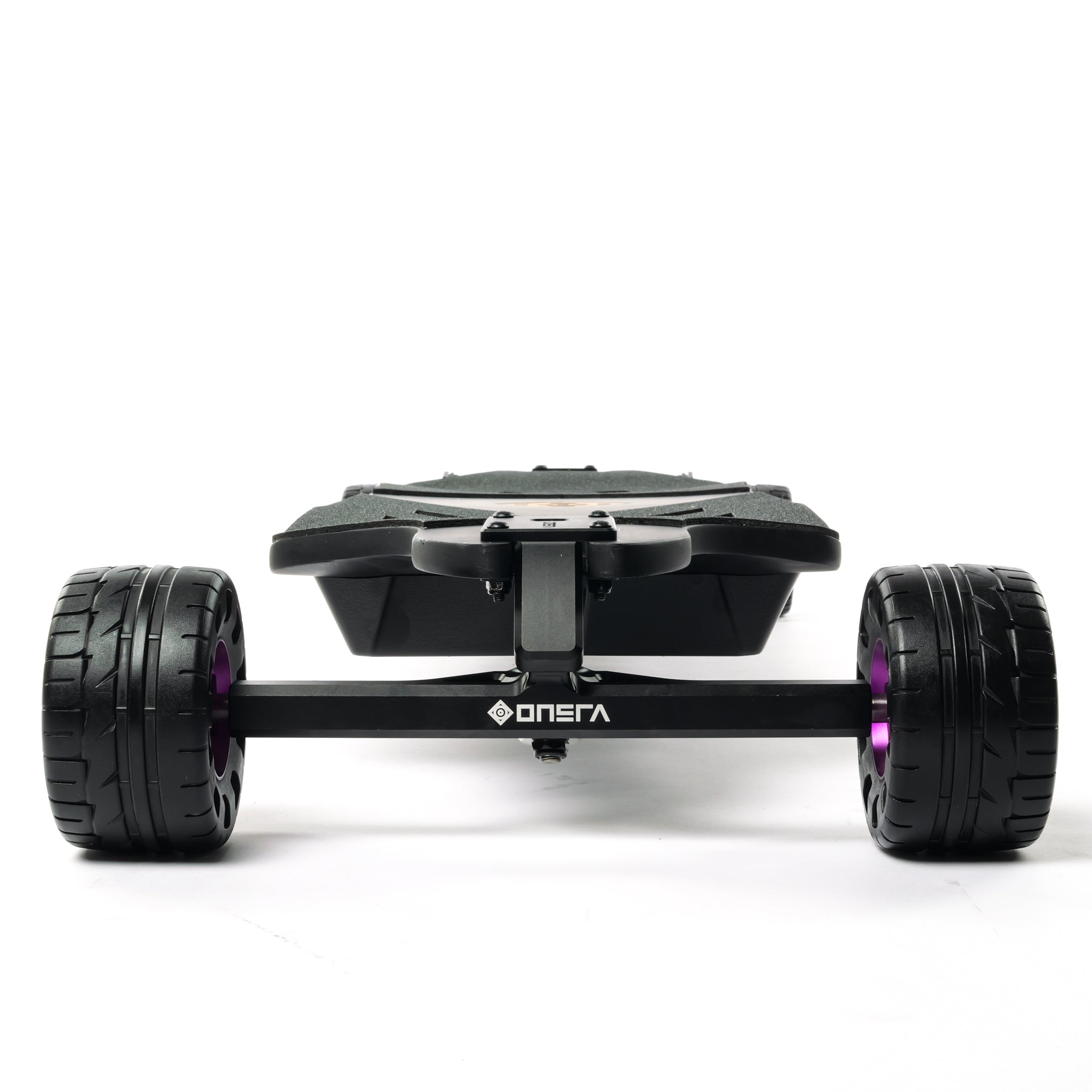 ONSRA BLACK Carve 4 electric longboard featuring a flexible bamboo deck, Gear Drive system, powerful 14S battery, precision trucks, and all-terrain wheels, designed for high-performance carving, commuting, and long-range riding.
