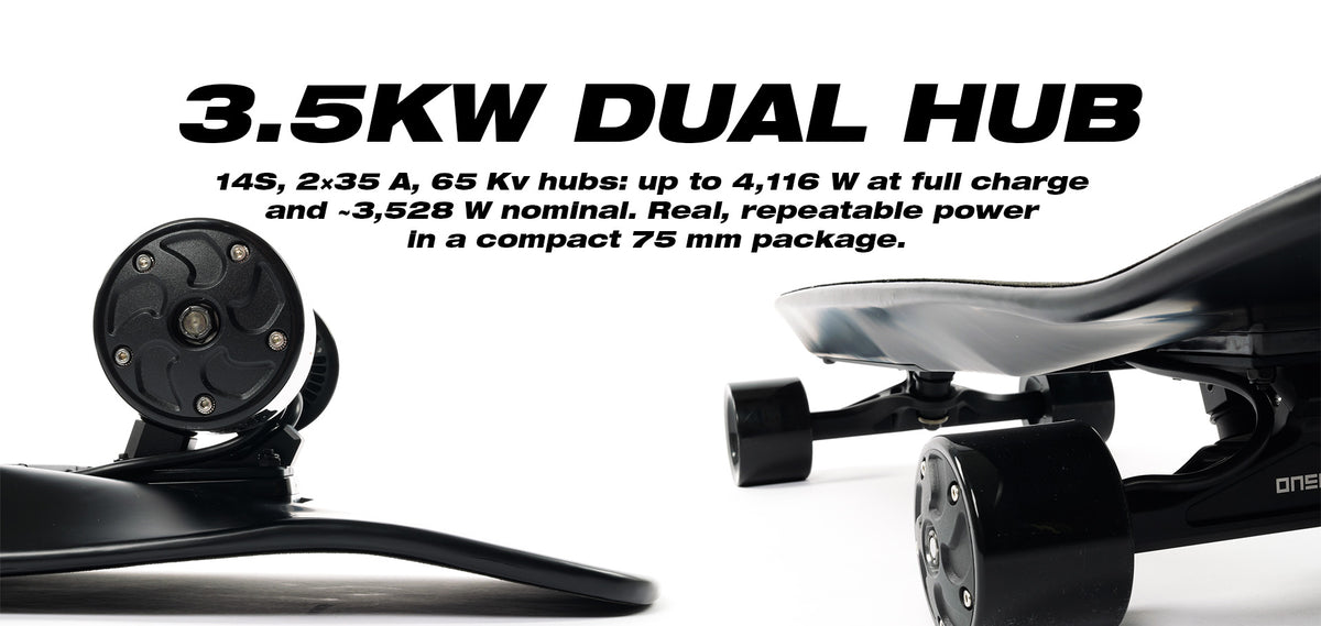 ONSRA ZENO – "3.5 kW dual hub" motors
