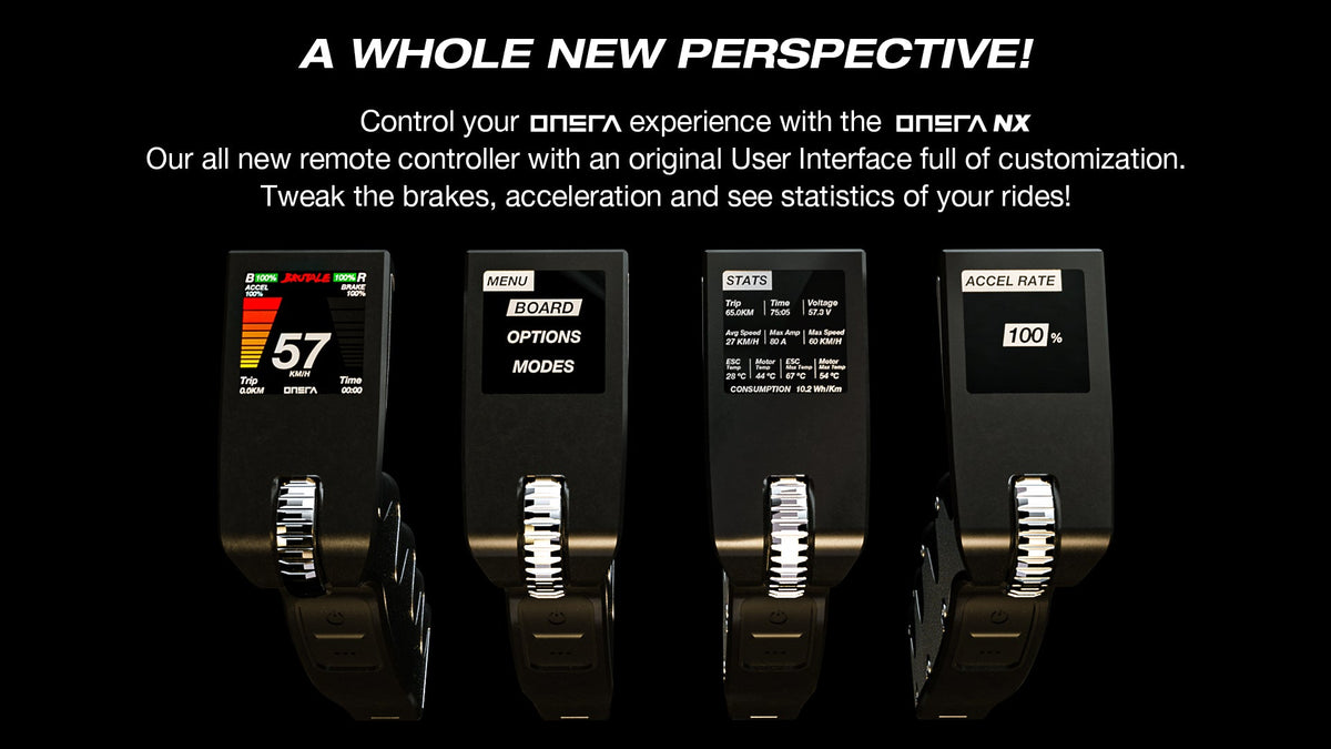 ONSRA NX remote display screens – "A whole new perspective"